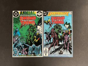 Swamp Thing (1972) Annual #2 (9.2) + #50 (8.5) JL Dark – Swamp Thing #2,50 DC Comics 1972 Swamp Thing