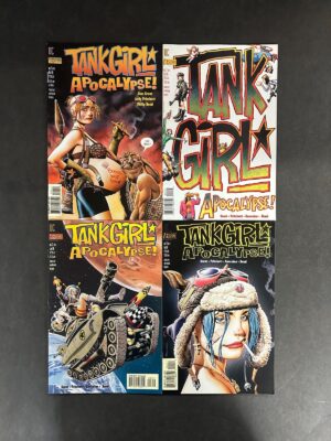 Tank Girl: Apocalypse (1995) #1-4 Complete VF/NM (9.0) Set – Tank Girl: Apocalypse #1-4 Image Comics 1995 Other