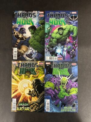 Thanos vs. Hulk (2014) #1-4 Complete VF- (7.5) Set – Thanos vs. Hulk #1-4 Marvel Comics 2014