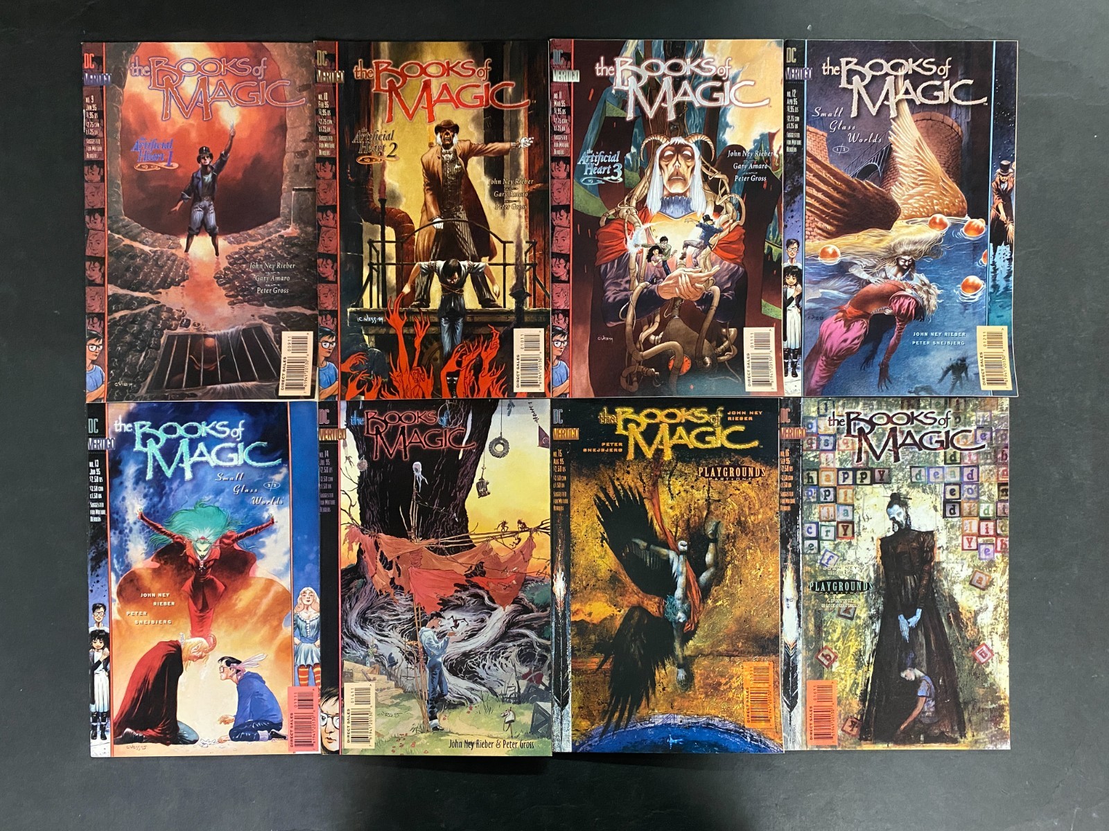 The Books of Magic (1994) #'s 1-75 + Annual #'s 1 2 3 Complete VF+ (8.5) Set – The Books of Magic #1-75 Comic Book Ve…