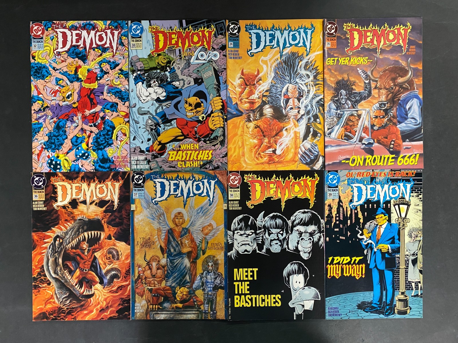 The Demon (1990) #'s 0-58 + Annual #'s 1 2 Complete VF (8.5) Set – The Demon #0-58 Comic Book DC Comics 1990