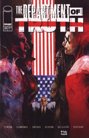 The Department of Truth (2020) #34 NM Martin Simmonds Cover Image Comics – Department of Truth #34 Comic Book Image C…