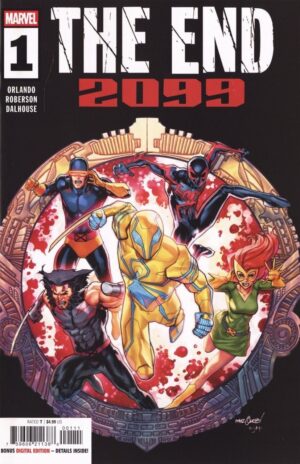 The End 2099 (2025) #1 NM Marquez Cover – The End 2099 #1 Comic Book Marvel Comics 2025