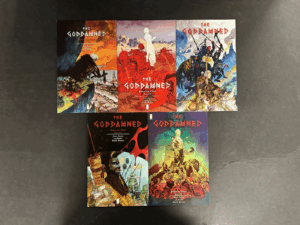 The Goddamned (2015) #1-5 VF/NM (9.0) Complete Set – The Goddamned #1-5 Comic Book Image Comics 2015