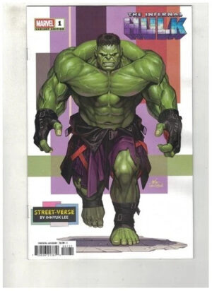 The Infernal Hulk (2025) #1 NM Inhyuk Lee Street-Verse Variant Cover – The Infernal Hulk #1 Marvel Comics 2025 Hulk