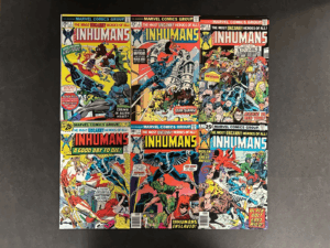 The Inhumans (1975) #1-12 VF- (7.5) Complete Set – Inhumans #1-12 Marvel Comics 1975 Inhumans
