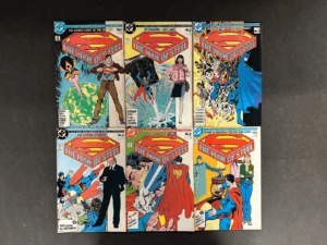 The Man of Steel (1986) #1-6 Complete VF- (7.5) Set – The Man of Steel #1-6 Comic Book DC Comics 1986