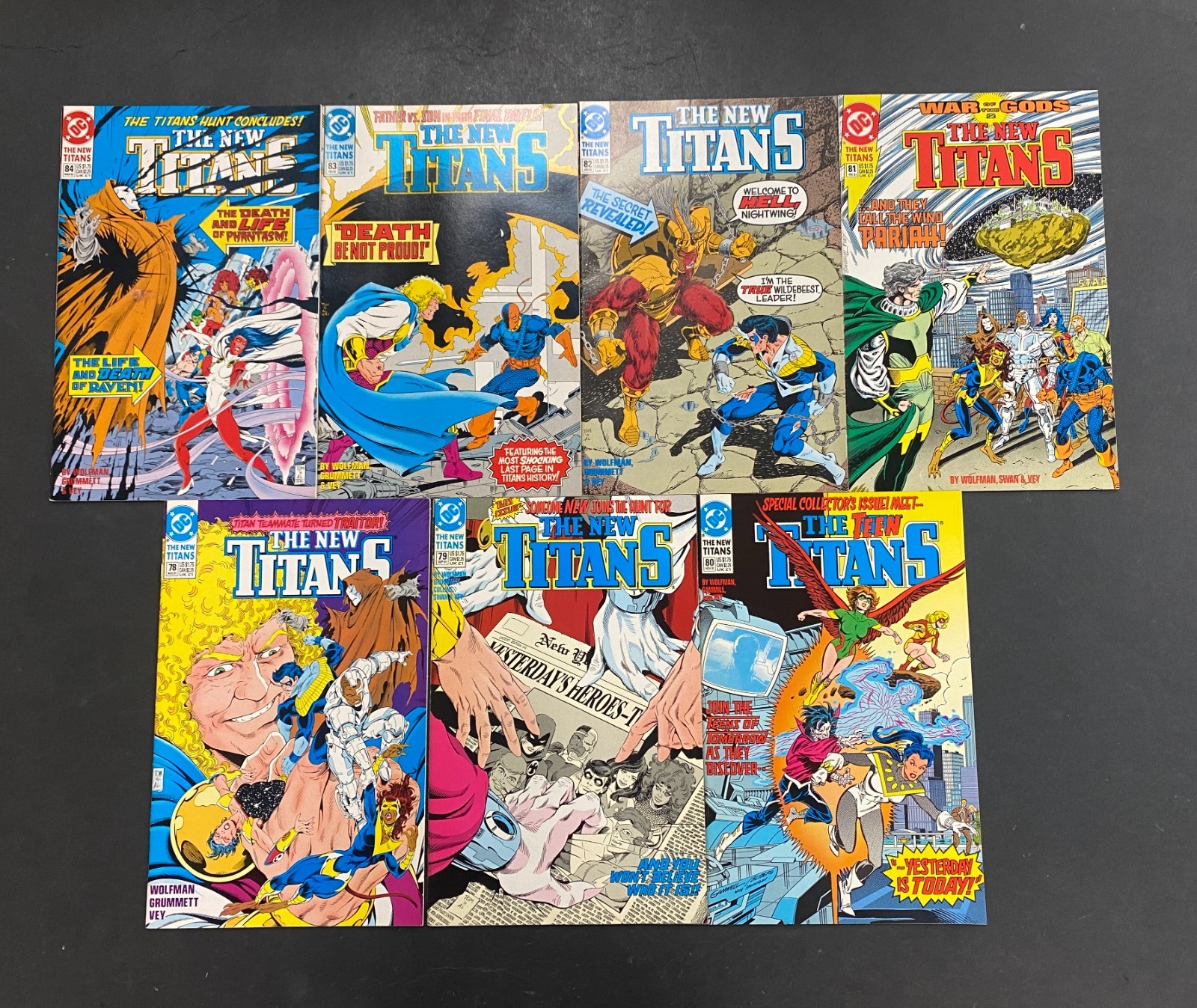The New Teen Titans (1984) #'s 71-98 Lot of 28 NM (9.4) Books Baxter Paper – The New Teen Titans #71-98 Comic Book DC…