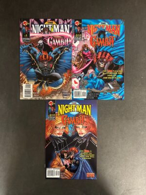The Nightman Gambit (1995) #1-3 NM (9.4) Complete Set – Superman #1-3 DC 1995
