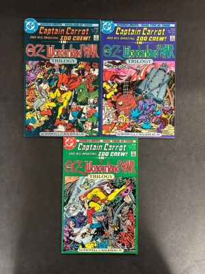 The Oz-Wonderland Wars (1986) #1-3 Complete FN/VF (7.0) Set DC – The Oz-Wonderland Wars #1-3 Comic Book DC Comics 1986