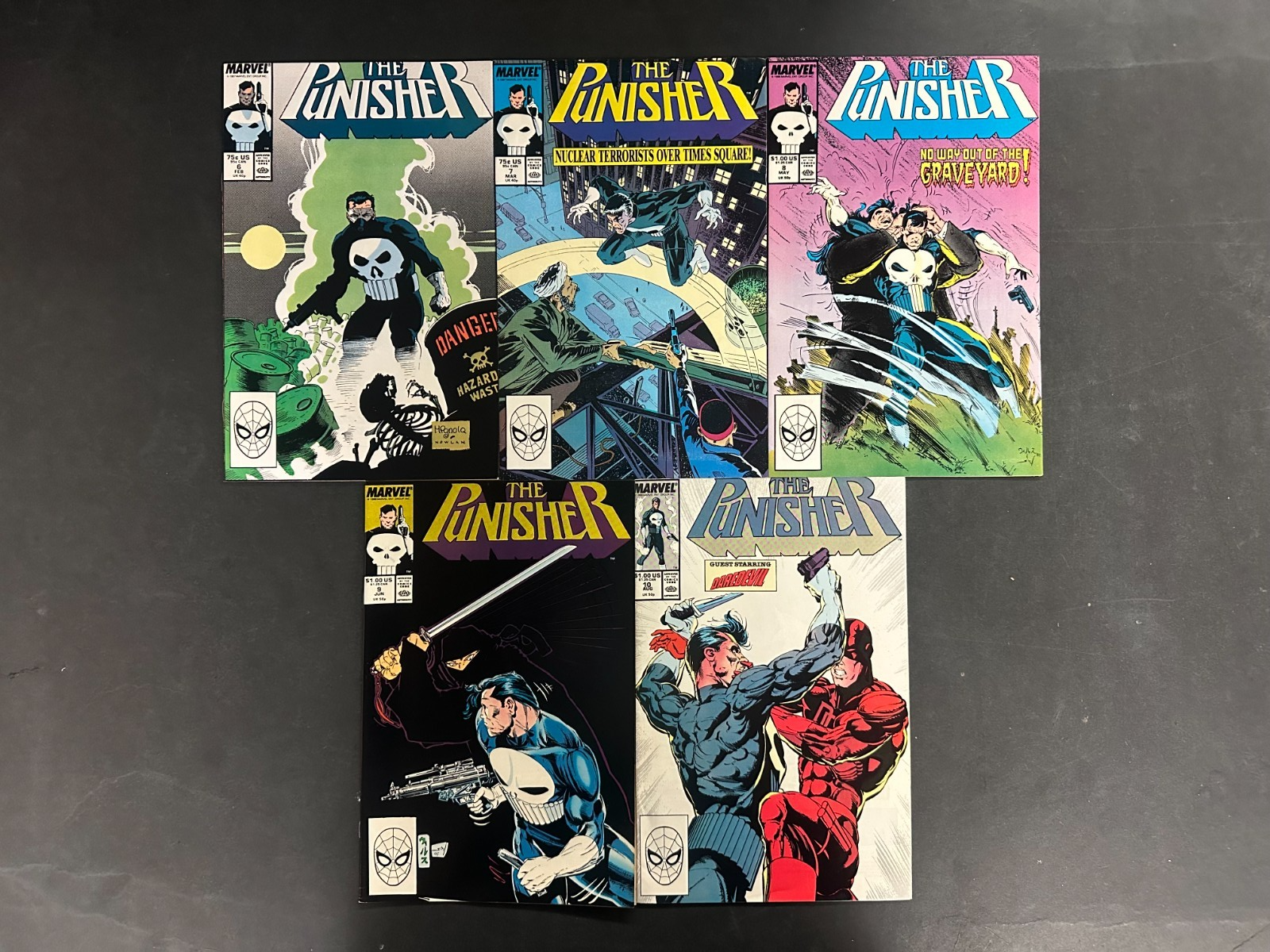 The Punisher (1987) #1-10 Lot VF/NM (9.0) – #1 Marvel Comics 1987 Punisher