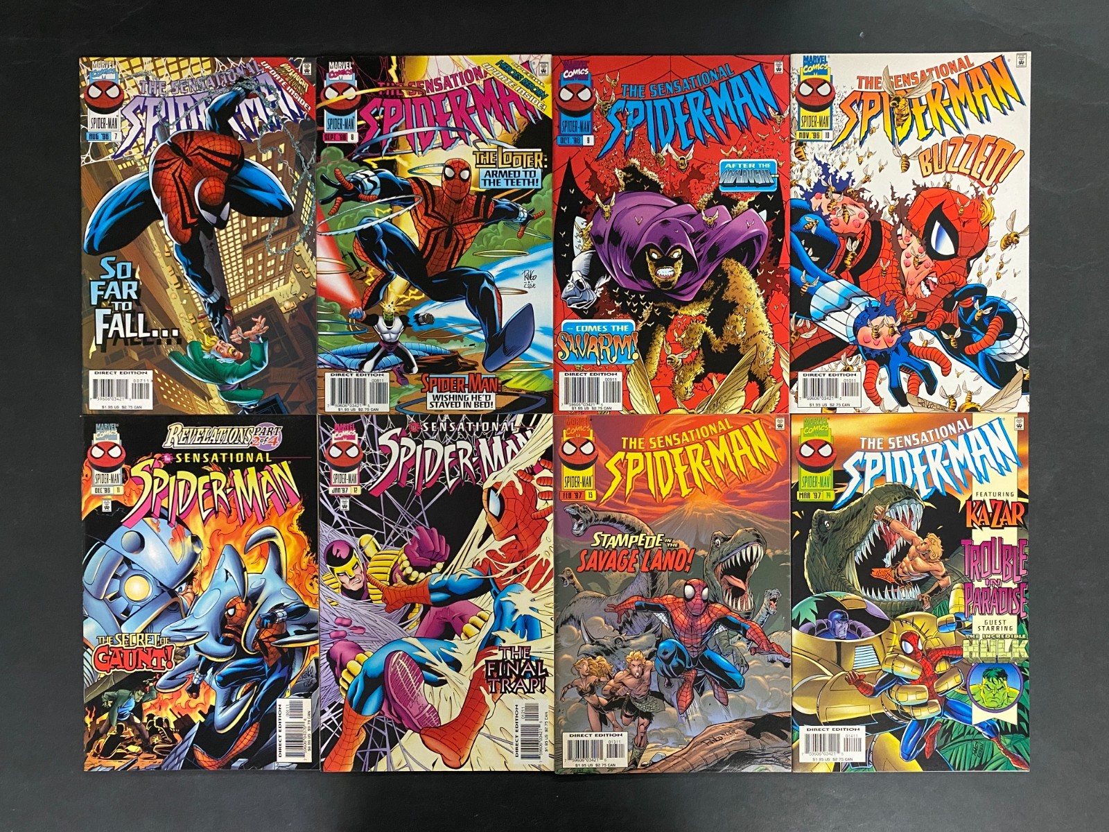 The Sensational Spider-Man (1996) #'s 0-33 + 1996 Annual + Flashback VF/NM Set – Peter Parker: Spider-Man #0-33 Comic…