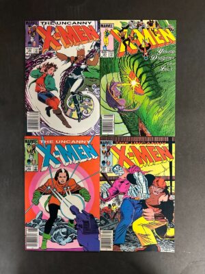The Uncanny X-Men (1981) #180-183 VF (8.0+) Newsstand run – The Uncanny X-Men #180-183 Marvel Comics 1981 X-Men
