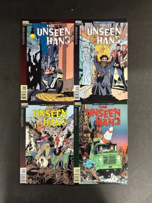 The Unseen Hand (1996) #'s 1-4 VF- (7.5) Complete Set Vertigo – The Unseen Hand #1-4 Comic Book Vertigo Comics 1996 O…