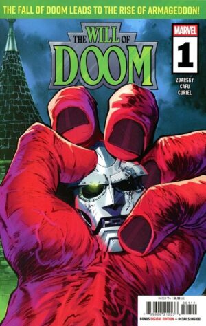 The Will of Doom (2025) #1 NM Jonas Scharf Cover – The Will of Doom #1 Comic Book Marvel Comics 2025 Fantastic Four