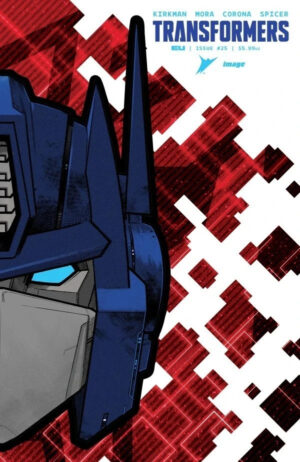 Transformers (2023) #25 NM Die Cut Optimus Prime Variant Cover Image Comics – Transformers #25 Comic Book Image Comic…