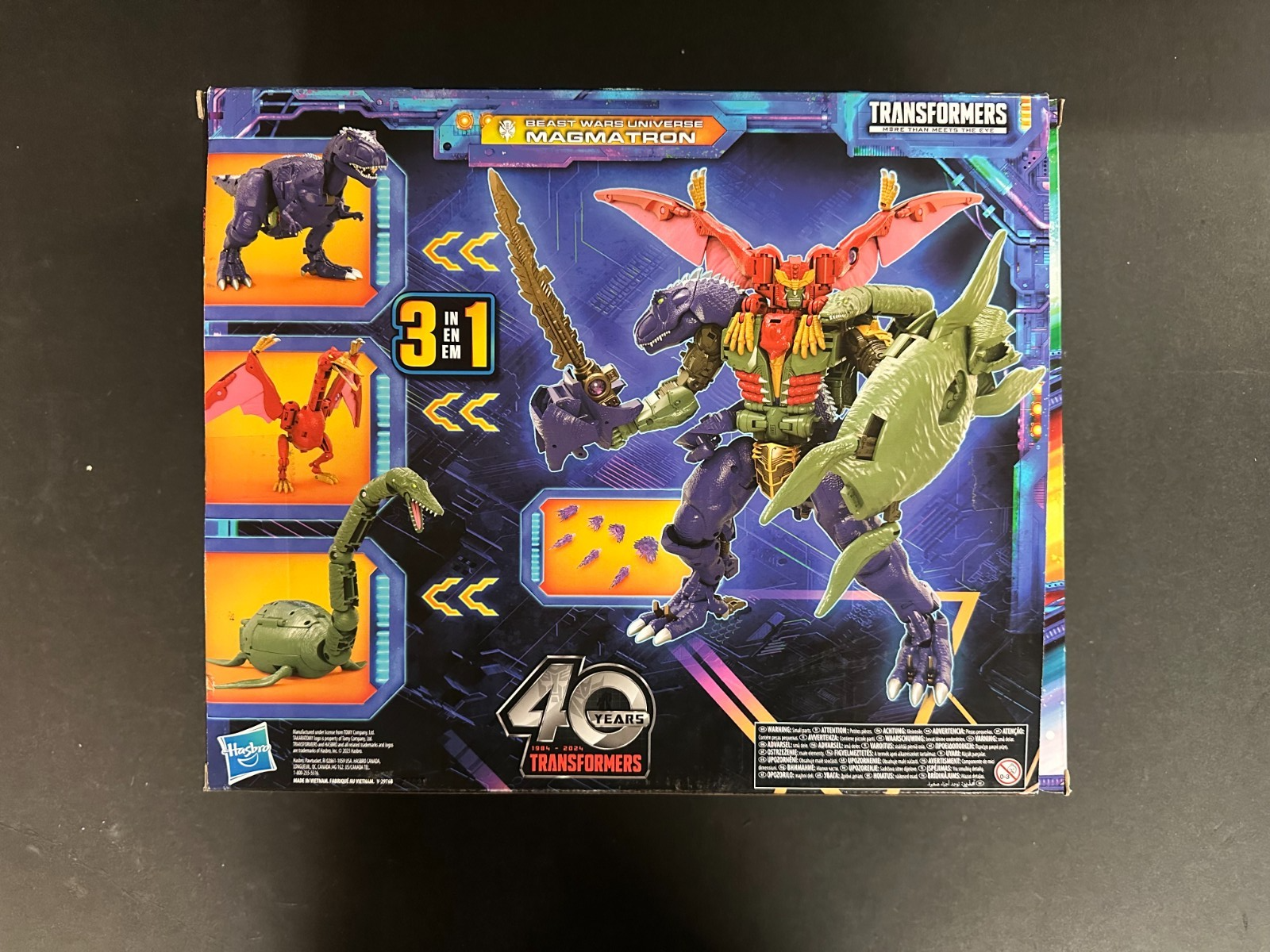 Transformers Legacy United Commander Class Beast Wars Universe Magmatron – Transformers Action Figure Hasbro