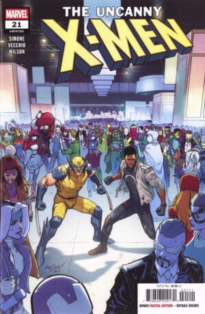 Uncanny X-Men (2024) #21 (#721) NM David Marquez Cover – Uncanny X-Men #19 Comic Book Marvel 2025 Uncanny X-Men