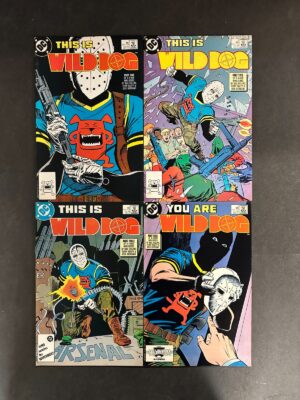 Wild Dog (1987) #1-4 VF- (7.5) Complete Set – Wild Dog #1-4 DC Comics 1987