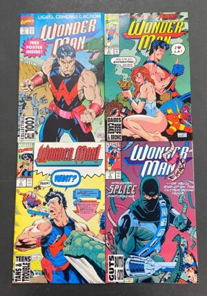 Wonder Man (1991) #'s 1-16 VF/NM (9.0) Lot Gerard Jones Jeff Johnson – Wonder Man #1-16 Comic Book Marvel 1991 Avengers