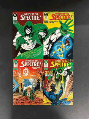 Wrath of the Spectre (1988) #'s 1-4 Complete NM (9.4) Lot – Wrath of the Spectre #1-4 Comic Book DC Comics 1988