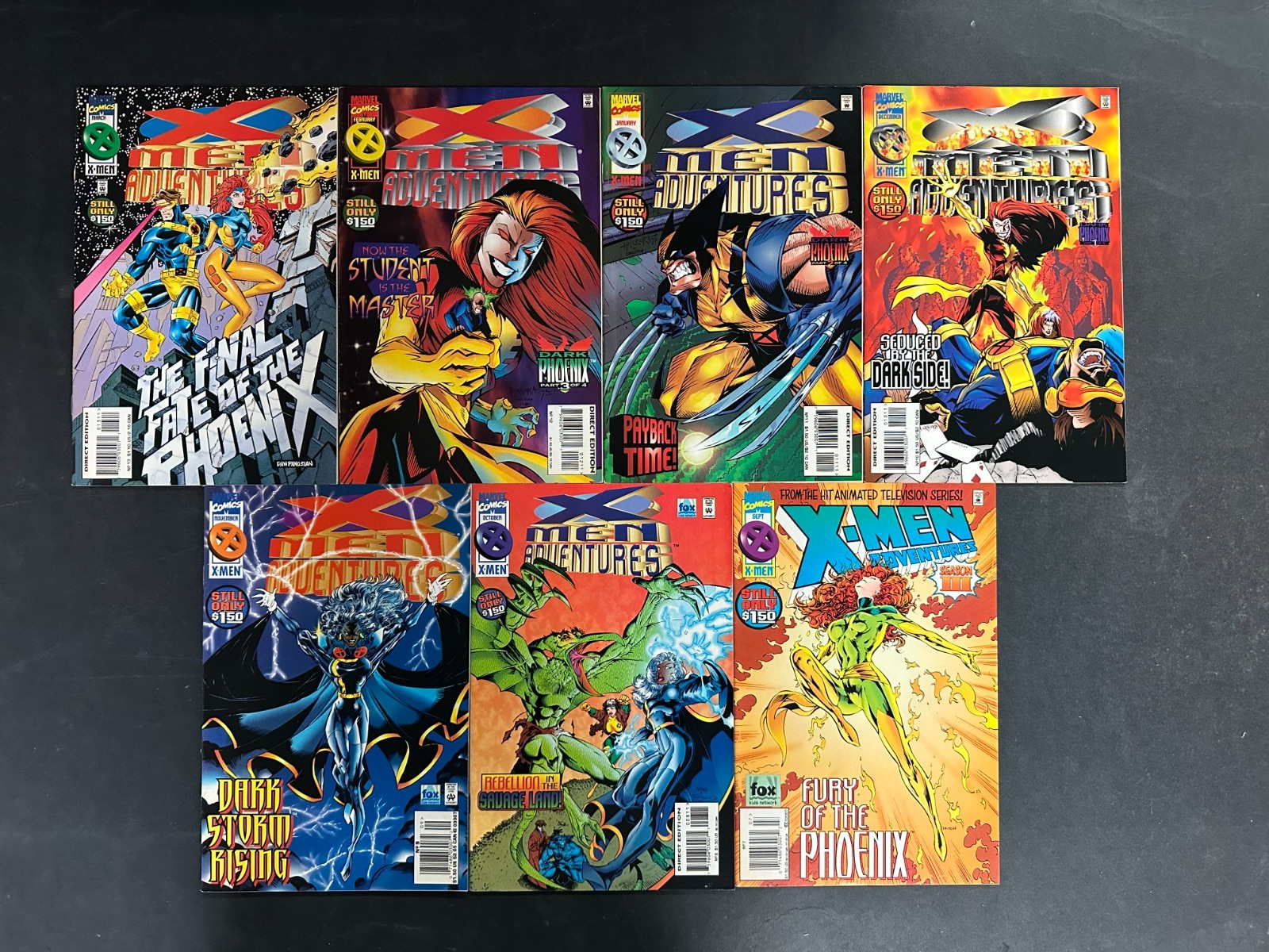 X-Men Adventures (1995) #1-13 VF Set – X-Men Adventures #1-13 Comic Book Marvel 1995 Uncanny X-Men